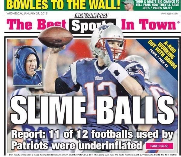 #DeflateGate memes
